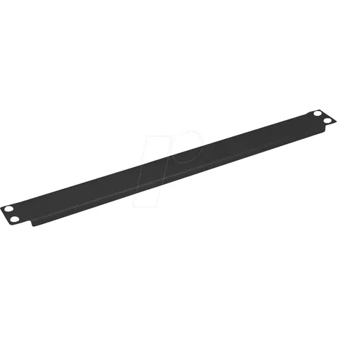 VALUE 19" Blindpaneel 1 HE , zwart – afbeelding 1