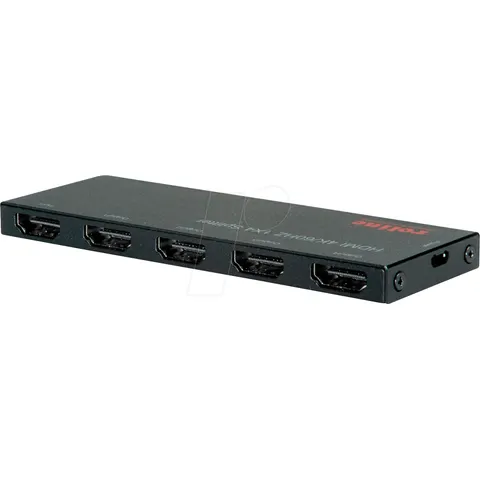 ROLINE HDMI Video-Splitter, Ultra Slim, 4fach – Bild 1