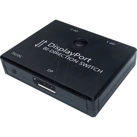 VALUE 14993587 - 2-port switch, DisplayPort, bidirectional – image 1