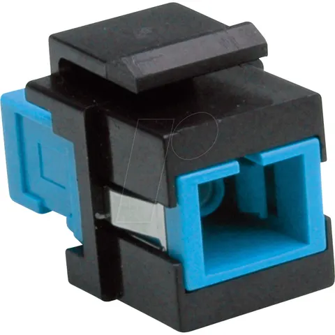 ROLINE 21170051 - Keystone module, fibre-optic coupling, SC simplex, OS2 – image 1