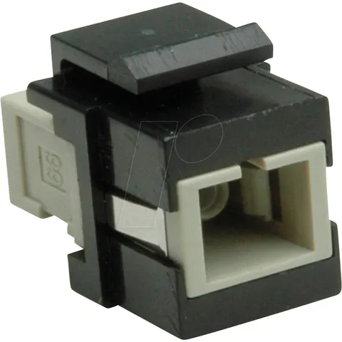 ROLINE 21170053 - Keystone module, fibre-optic coupling, SC simplex, OM2 – image 1