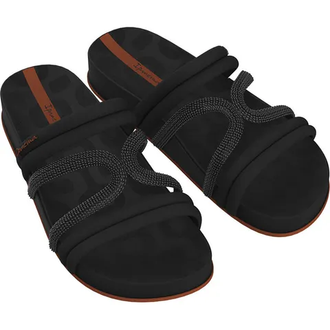 Ipanema walk slide chanclas mujer Negro (36) – imagen 1