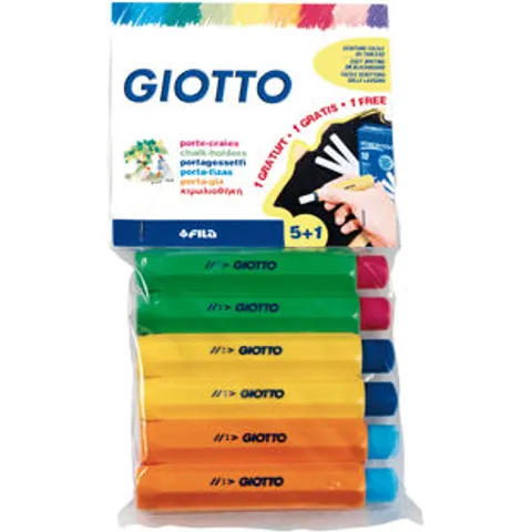 Krijthouder Giotto 6 Onderdelen – afbeelding 1