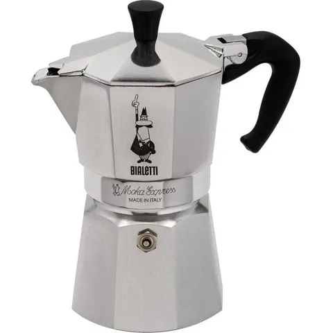 Bialetti Moka Express - Percolator - 4 kops - Aluminium – afbeelding 1