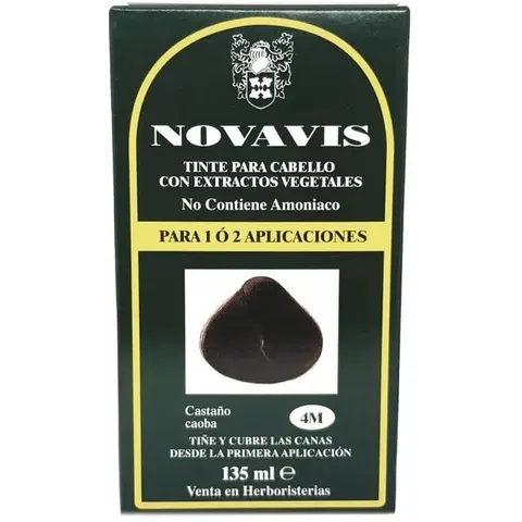 Novavis Tinte 4M Castaño Caoba 135 ml – imagen 1