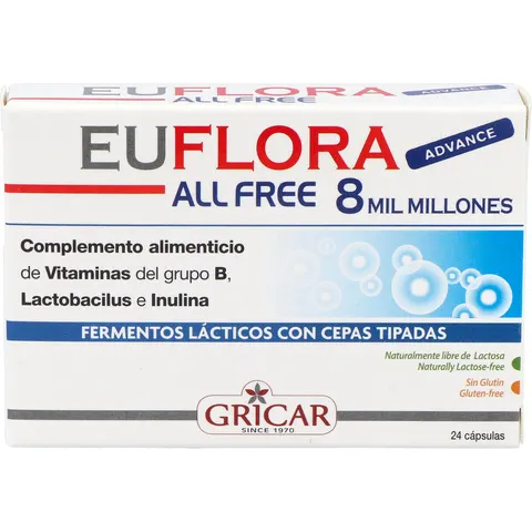 Gricar Euflora All Free 20 caps – imagen 1