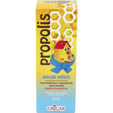 Gricar propolis+echinacea jarabe nios 200ml. gricar – imagen 1