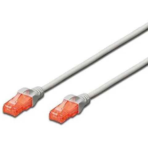 Ewent Cable de Red RJ45 U/UTP Cat.6 2 M Gris – imagen 1