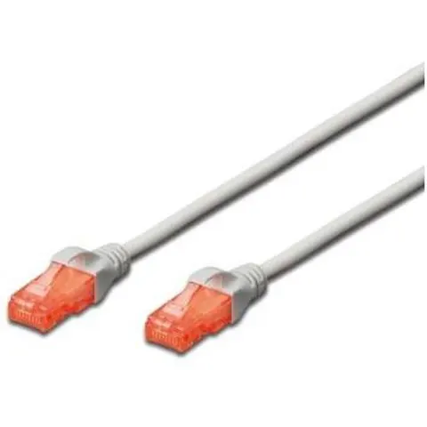 Ewent Cable de Red RJ45 U/UTP Cat.6 5 M Gris – imagen 1