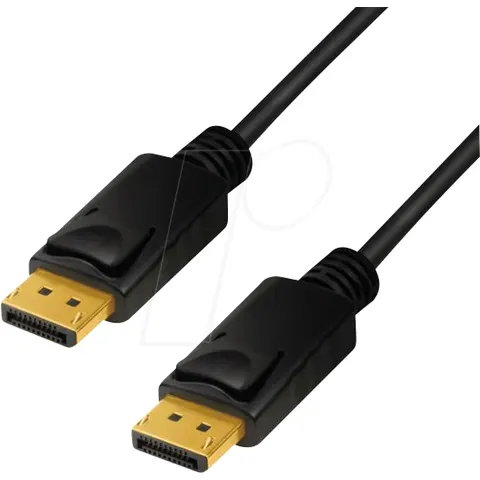 Kabel Techly DisplayPort 1.4 8K Dp-dp M/M 3m czarn – zdjęcie 1