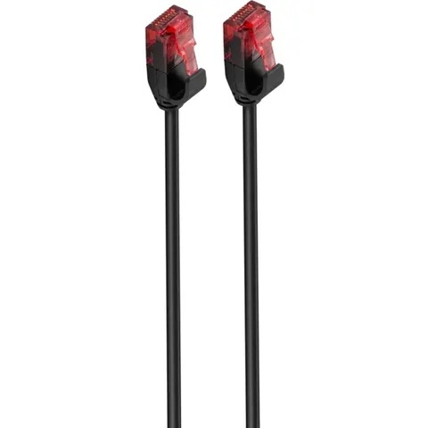 Cable de Red RJ45 U/UTP CAT6 Negro (5 mts) - EWENT – imagen 1