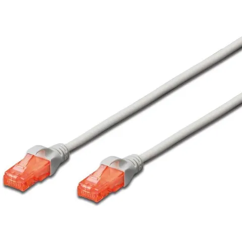 Ewent Cable de Red RJ45 U/UTP Cat.6 3 M Blanco – imagen 1
