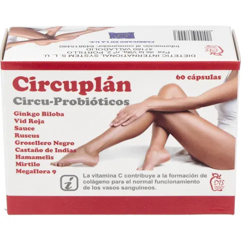 Dis productos naturales circuplan 60cap. – imagen 1