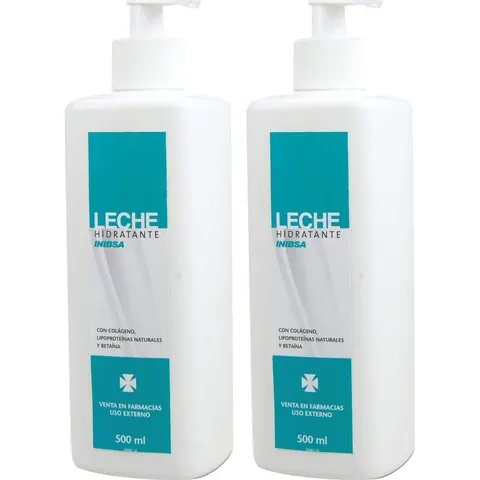 Inibsa Leche Corporal Hidratante 2x500ml – imagen 1