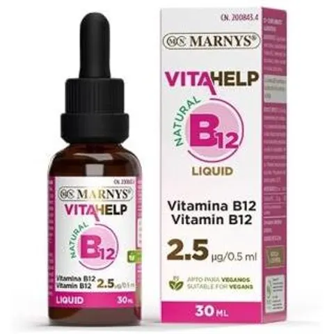 Marnys Vitamina B12 Líquida 30ml – imagen 1