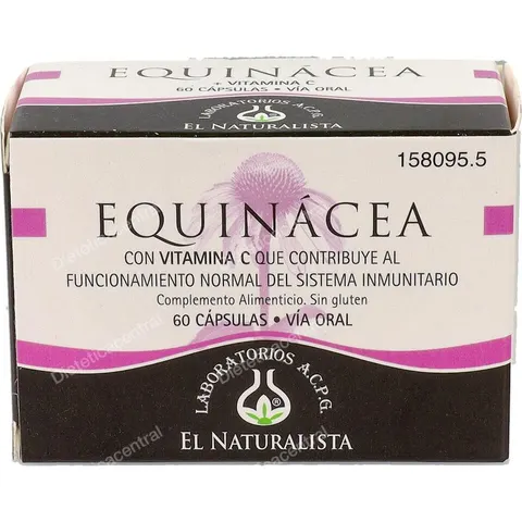 El Naturalista Echinacea + Vit C 60 Cap – imagen 1