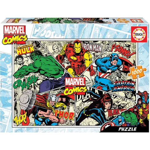 Educa Puzzle - Marvel comics 1000 Teile – afbeelding 1