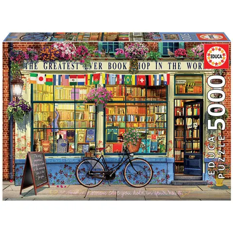 Puzzle de 5000 pièces Educa Librería – Multicolore – image 1