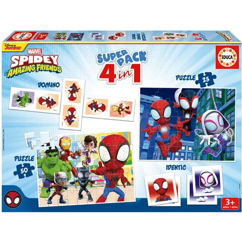 Spelletjes Spidey Superpack 4-in-1 – afbeelding 1