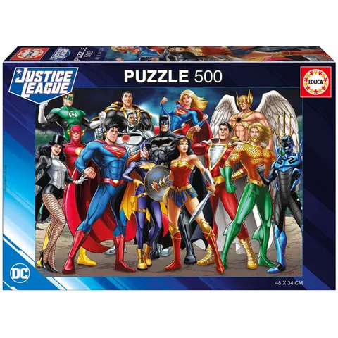 Educa Justice League 500 stukjes puzzel – afbeelding 1