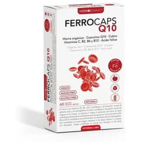Intersa ferrocaps q10 60cap. – imagen 1
