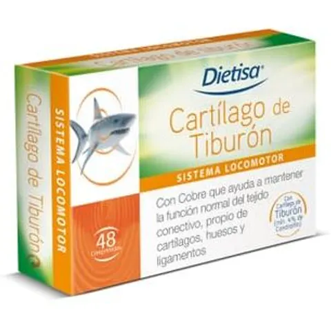 Dielisa CARTILAGO DE TIBURON 48 Tabs – imagen 1