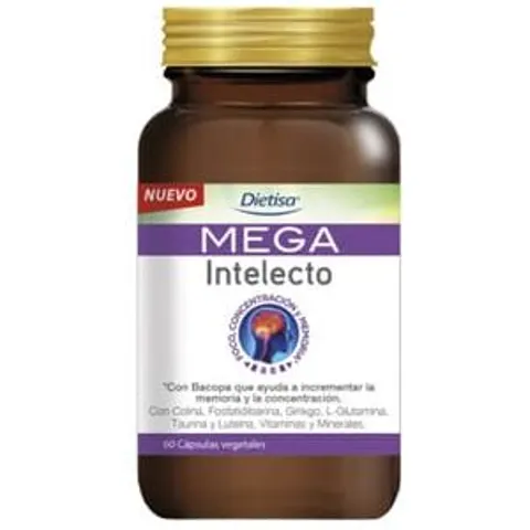 Dielisa MEGA INTELECTO 60 Caps – imagen 1