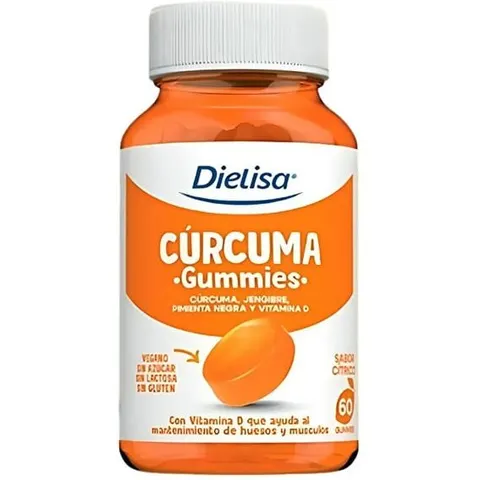 DIELISA Cúrcuma 60 gummies – imagen 1