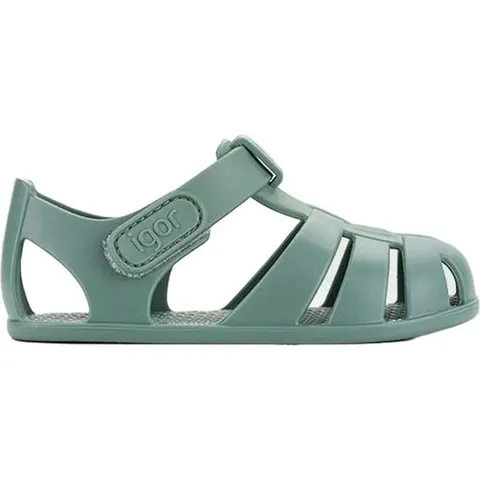 Chanclas De Niño Igor Cangrejeras Nemo Solid Barefoot Verde 25 Niño – imagen 1