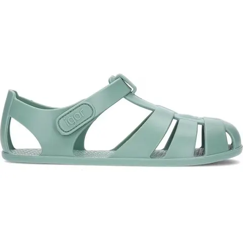 IGOR Sandalia Cangrejera Barefoot Nemo Solid 10324 Verde Talla 27 – imagen 1