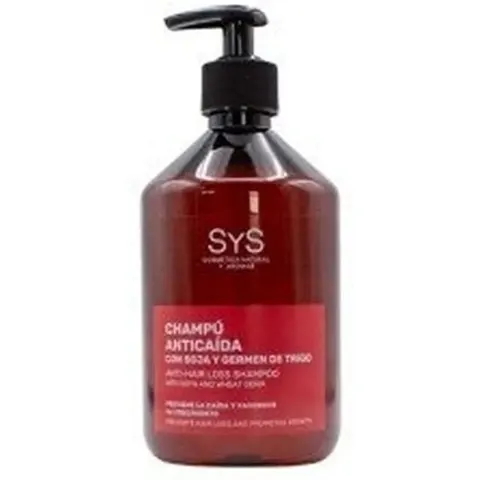 SYS Champú Anticaída Soja Germen Trigo 500 ml – imagen 1