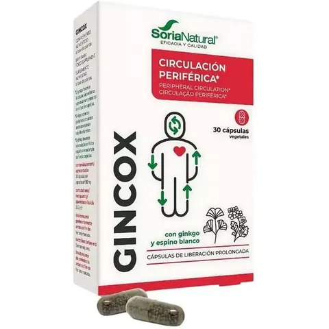 Soria natural gincox 30 cap. – imagen 1