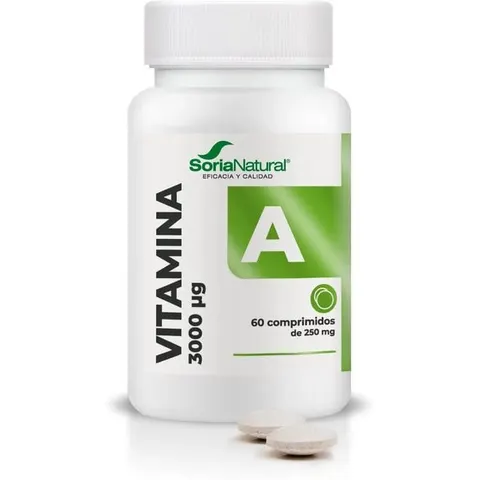 Soria Natural Vitamin A 60 Tabletten – Bild 1