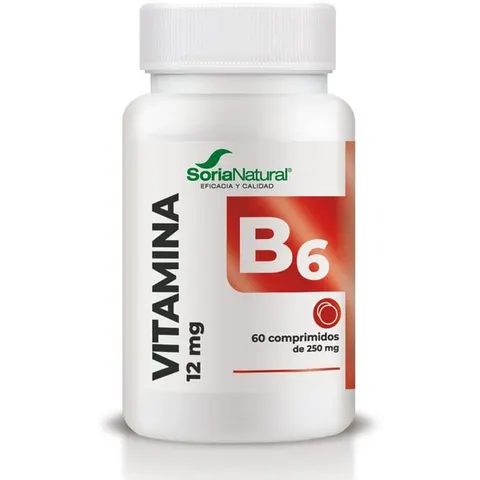 Soria natural vitamina b6 60 comp – imagen 1
