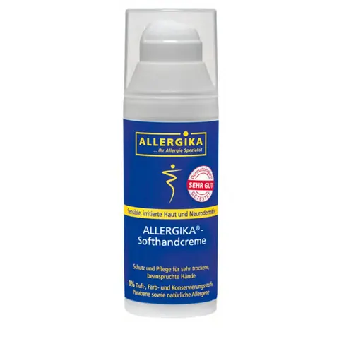 Allergika Softhandcreme Spenderflasche – Bild 1