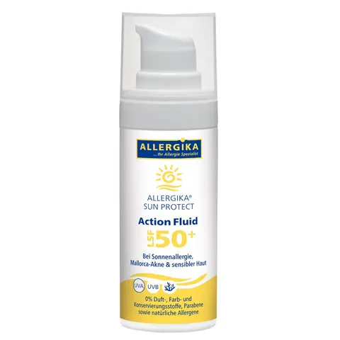 ALLERGIKA SUN PROTECT Action Fluid LSF 50+ 50 ml Creme – Bild 1