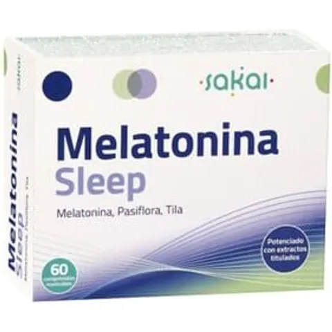 Sakai Melatonina Sleep 60comp – imagen 1