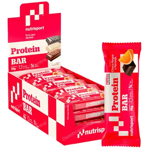 Nutrisport barrita proteica dark choco-orange 24uds. – imagen 1