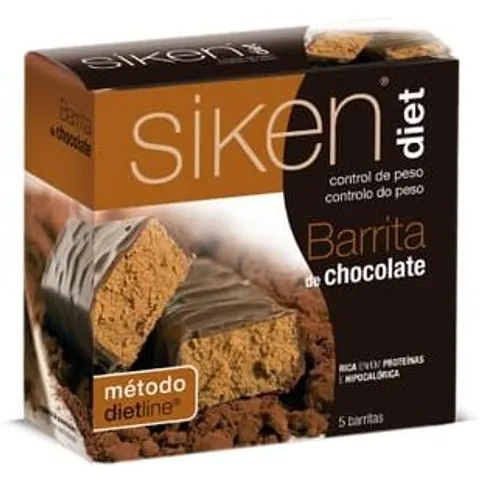 Siken sikendiet barrita chocolate 5 u – imagen 1