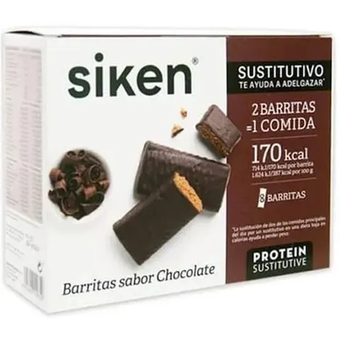 Siken susti barrita choco 8 u – imagen 1