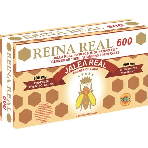 ROBIS Reina Real 600 20 Ampollas – imagen 1