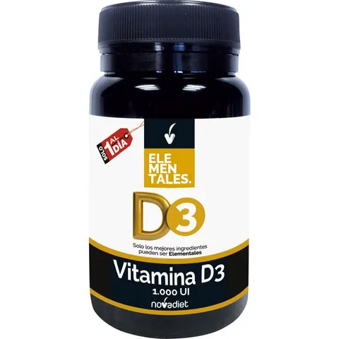 NOVADIET Vitamina D3 1000 Ui 120 comp – imagen 1