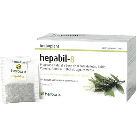 Herbora Hepabil-8 Infusiones 20 Infusiones – imagen 1