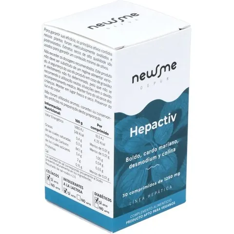 Herbora hepactiv 30comp. - herbora – imagen 1