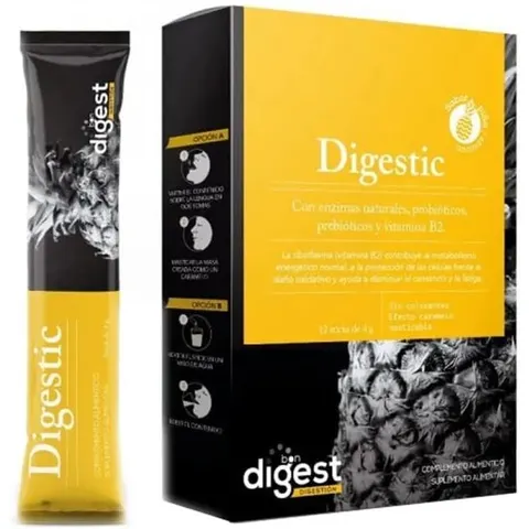 Herbora Digestic 12 Sticks 4g – imagen 1