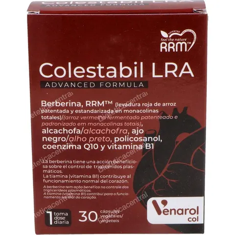 Herbora colestabil lra advanced formula 30cap. – imagen 1