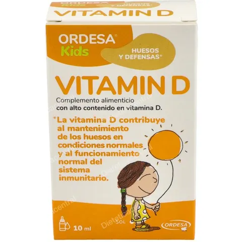 Complementos pediatricos ordesa vitamin d 10ml. – imagen 1