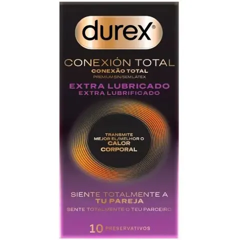 Durex Conexión Total Extra Lubricado 10 u – imagen 1
