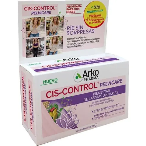 Arkopharma Cis-Control Pelvicare 2x56 comp – imagen 1