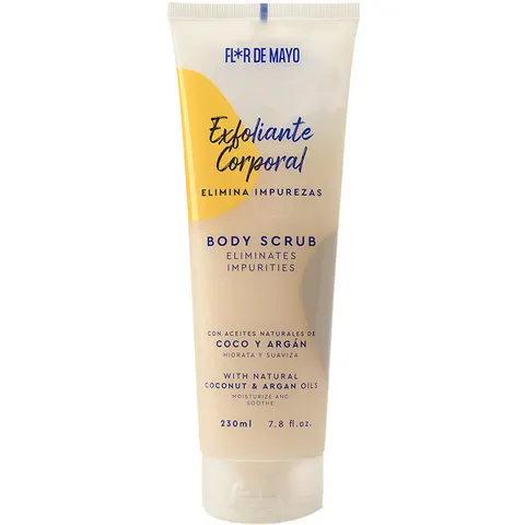 Flor de Mayo Exfoliante Corporal Argán y Coco 230 ml – imagen 1